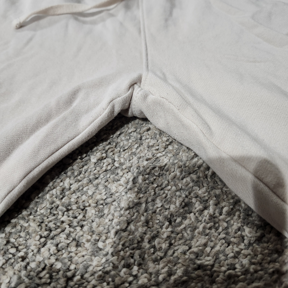Nike Yoga Neutral Cream Drawstring Joggers, Minor Piling SZ Small - Picture 2 of 7